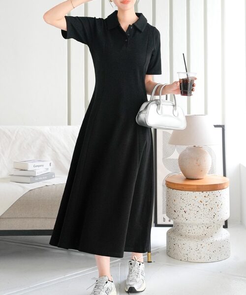 関税.送料込 PATOU ポロシャツワンピース Amazon.co.jp: [YUNHEN] ポロシャツ ワンピース