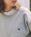 ニット セーター ナンバリング刺繍 ウォッシャ...の詳細画像4