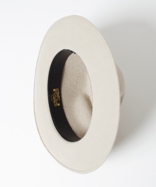 帽子 ハット Tear Drop Fur Wool Fedora Hat / ティアドロップウールファー帽体ハット メンズ レディース | RACAL | 14