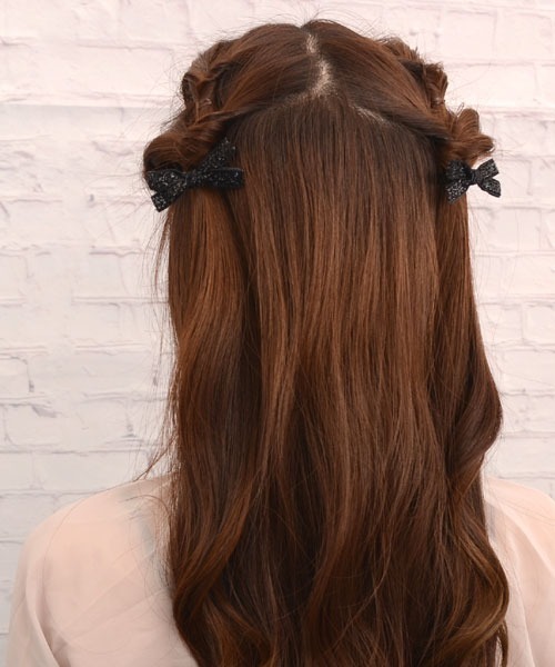 TONE SELECT GOODS ヘアクリップ 「float」2個セット きらきら