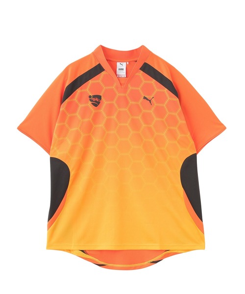 【PUMA】レア！トップス サッカー メンズM オレンジ スポーツウェア 香港 PUMA（プーマ） tシャツ PUMA X ROCKET LEAGUE FOOTBALL JERSEY 627434