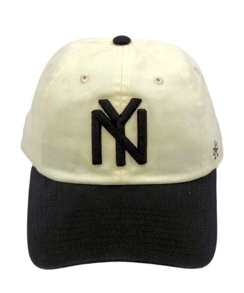 New York Yankees American Needle キャップ 総柄 American Needle ベースボールキャップ NYヤンキース 刺繍 総柄