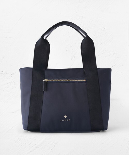 美品 TOCCA トッカ 黒 トートバッグ 軽量 大容量 A4 パソコン バッグ TOCCA トートバッグ PROCUL A4 BAG バッグ レディース
