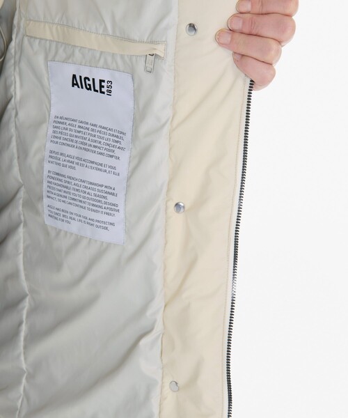 AIGLE ダウンコート ダウンジャケット GORE-TEX WINDSTOPPER