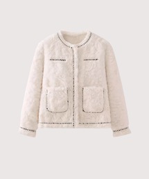 LA POMME petit（ラポミ・プチ） ムートンコート ボアコート 西野カナ