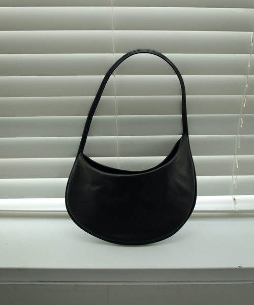 anuke トートバッグ Leather Round Bag レディース : ZOZOTOWN