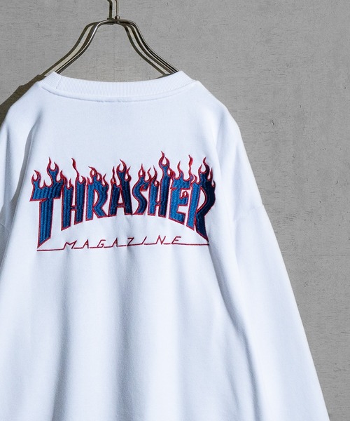 THRASHER トレーナー スウェット 「at」「THRASHER/スラッシャー