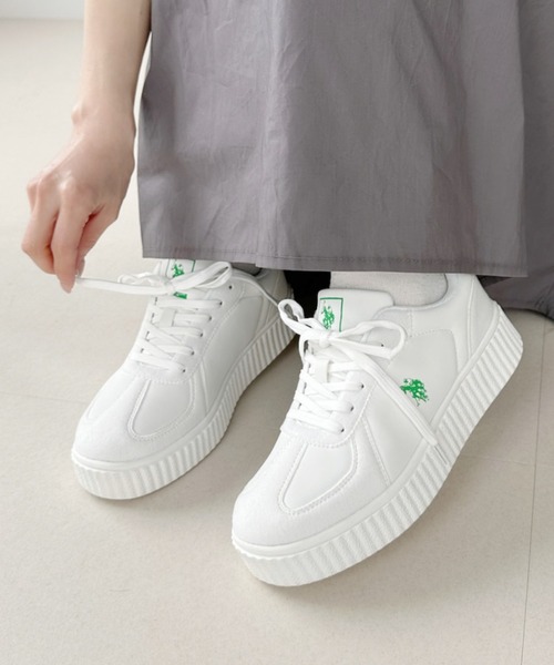 【WH】【U.S.POLO.ASSN】厚底スニーカー U.S. POLO ASSN.（ユーエスポロアッスン） スニーカー 「U.S. POLO