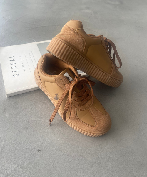 U.S. POLO ASSN.（ユーエスポロアッスン） スニーカー ローカット 厚底