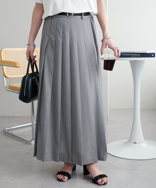 Discoat（ディスコート） スカート プリーツロングスカート : ZOZOTOWN