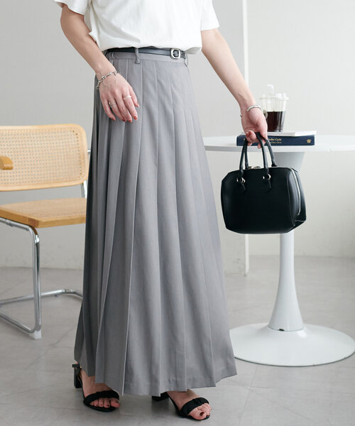 Discoat（ディスコート） スカート プリーツロングスカート : ZOZOTOWN