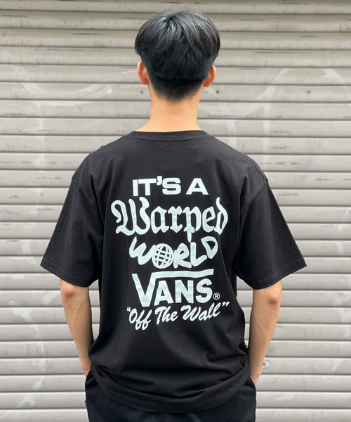 VANS tシャツ 「VANS」Warped World SS ワープドワールド