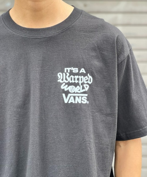 VANS tシャツ 「VANS」Warped World SS ワープドワールド