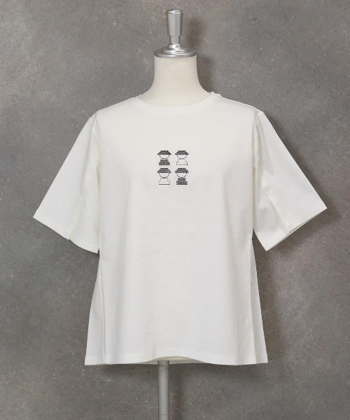 STUDIO PICONE（スタジオピッコーネ） tシャツ 半袖 スパンコールピコ