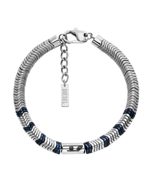 DIESEL ディーゼル　ブレスレット　シルバー　アクセサリー DIESEL ブレスレット ディーゼル アクセサリー メンズ シルバー
