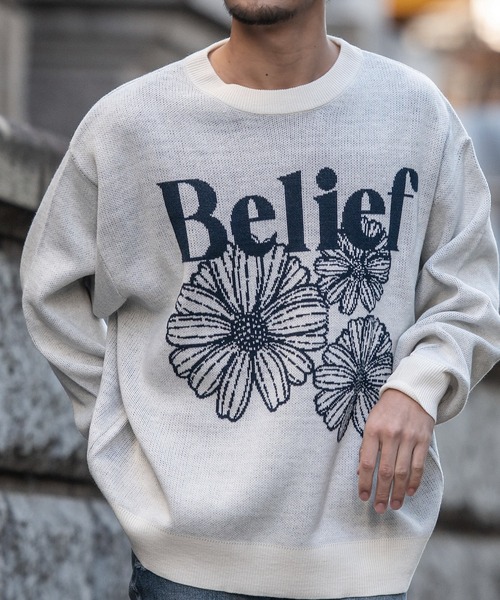 希少『DOLCE&amp;GABBANA』ボタニカル フラワー ニット セーター高級 希少『DOLCE&GABBANA』ボタニカル フラワー ニット セーター高級