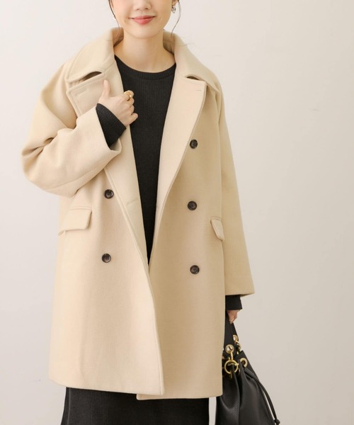 ベージュ ピーコート URBAN RESEARCH Sonny Label ピーコート FREE ベージュ レディース