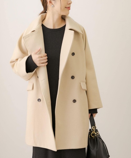 URBAN RESEARCH Sonny Label ピーコート FREE ベージュ レディース