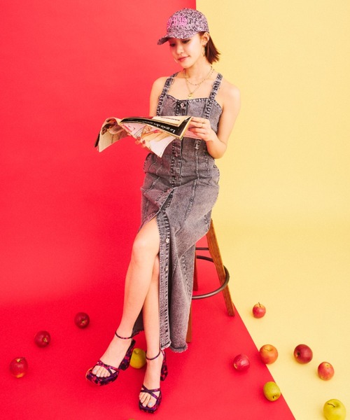 What Is Heart（わいは） ワンピース denim long one-piece - デニム