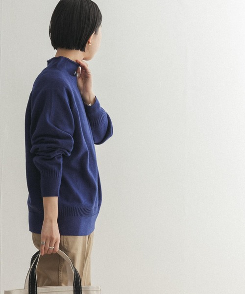 「FORK&SPOON」 長袖ニット ONE ベージュ レディース_画像6