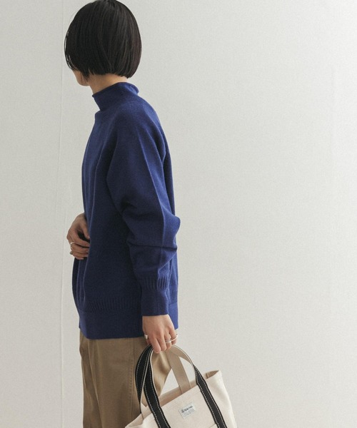 「FORK&SPOON」 長袖ニット ONE ベージュ レディース_画像7