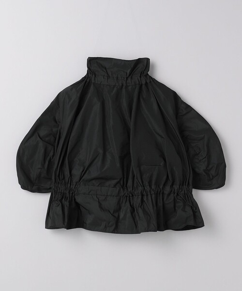 UNITED ARROWS カーディガン シャーリングフリル タフタ ボレロ