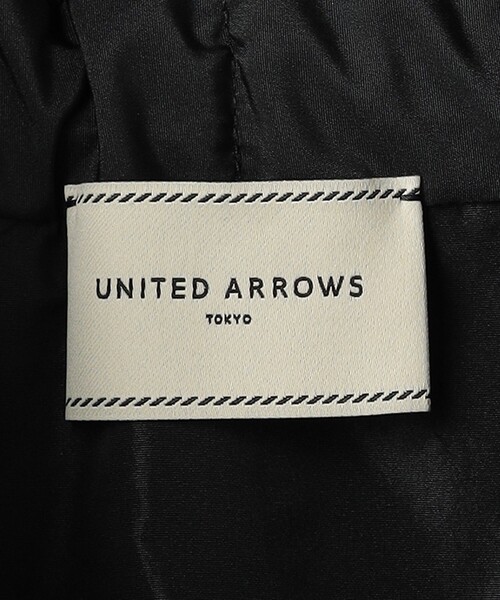 UNITED ARROWS カーディガン シャーリングフリル タフタ ボレロ