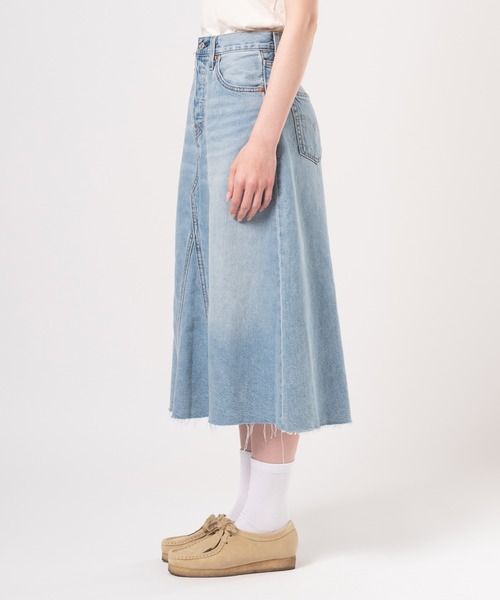 Levi's（リーバイス） デニムスカート ハイライズ Aラインスカート