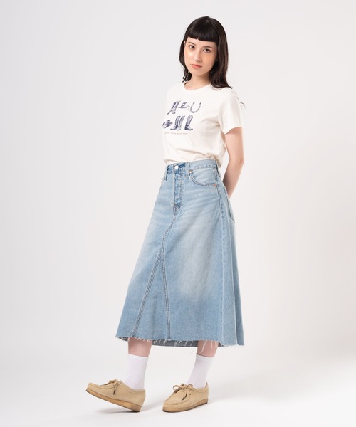 Levi's デニムスカート Levi's/リーバイス ハイライズ Aライン