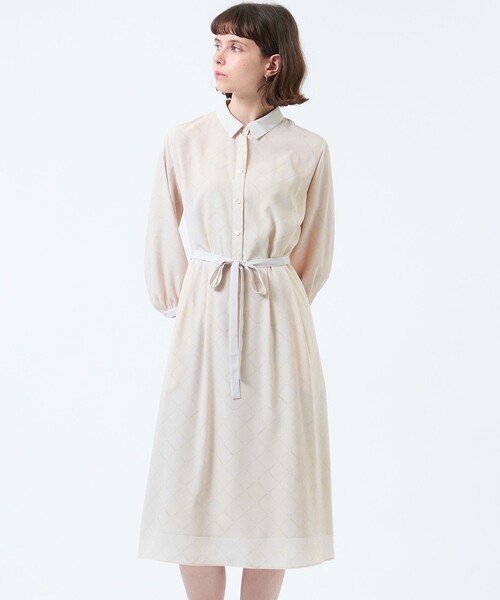 未使用【MACKINTOSH PHILOSOPHY】七分袖ワンピース MACKINTOSH PHILOSOPHY（マッキントッシュフィロソフィー） ワンピース