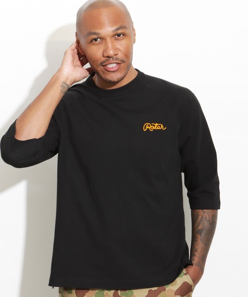 ROTAR tシャツ Chain Rope logo Raglan Tee メンズ レディース