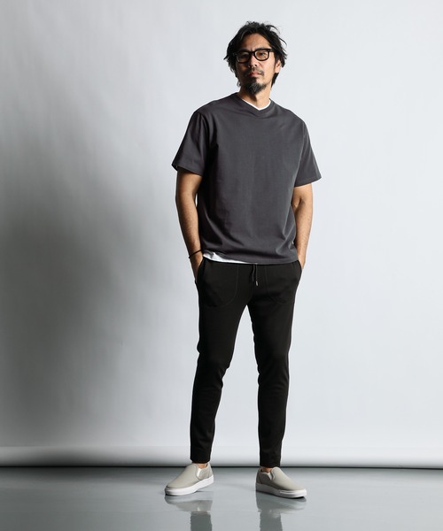 The DUFFER of ST.GEORGE tシャツ SILICON BIO SHALLOW V NECK S