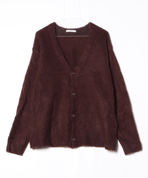 Discoat（ディスコート） ニットカーディガン M ブラウン レディース