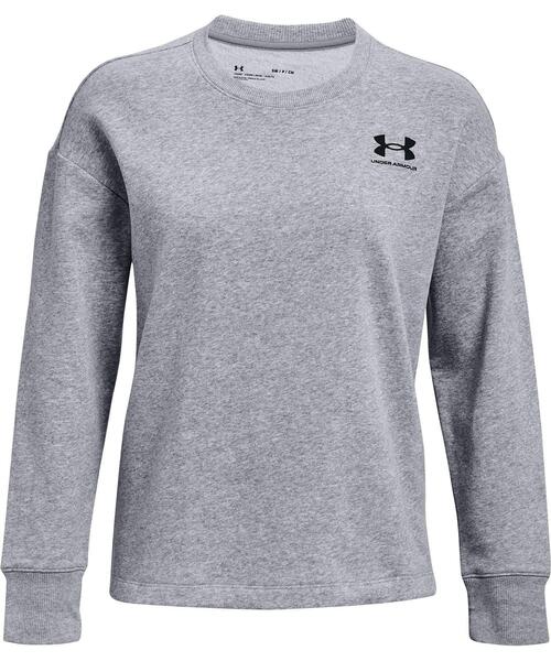 [UNDER ARMOUR] тренировочный cut and sewn S серый женский 