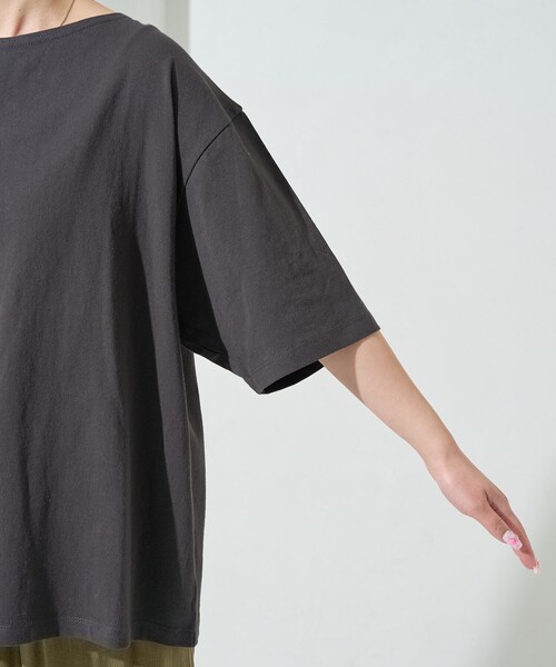 tシャツ 限定展開　バック ベロアリボ ン半袖 Tシャツ レディース | FREAK'S STORE | 06