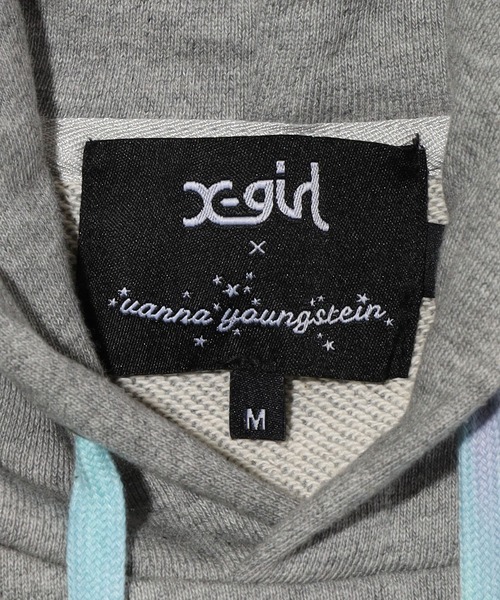 X-girl 「X-girl」 プルオーバーパーカー SMALL ブラック