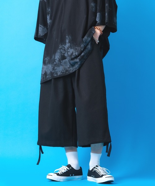 ハーフパンツ チノパン 短パン a.p.o.v. ウエストサイドベルト1タック
