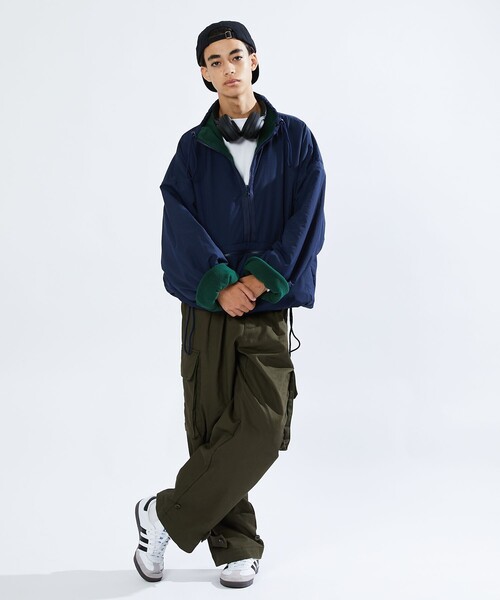 FREAK'S STORE」 カーゴパンツ MEDIUM ブラック メンズ