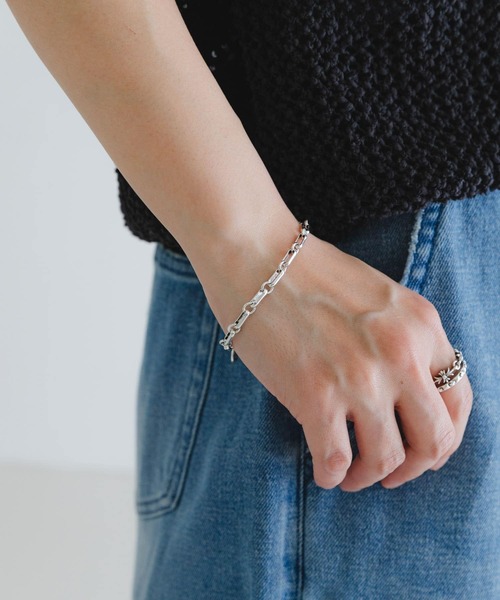 【Philippe Audibert】DAKOTA シルバー チェーン ブレスレット♪ PHILIPPE AUDIBERT ブレスレット AUDIBERT Dakota bracelet S