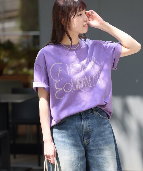 【THE DAY ON THE BEACH】カットオフTシャツ THE DAY ON THE BEACH】カットオフTシャツ（Tシャツ/カットソー