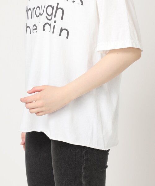 THE DAY ON BEACH tシャツ 「THE BEACH」カットオフTシャツ