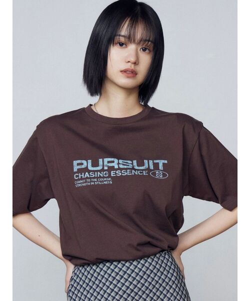 EMODA 新作　Tシャツ セール】マークユニットロングTシャツ（Tシャツ/カットソー