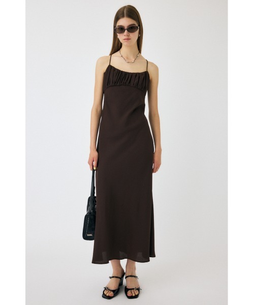 マウジー　最終値下げ、DRAWSTRING STRAP SLIP ドレス MOUSSY | DRAWSTRING STRAP SLIP ドレス (ワンピース(ロング
