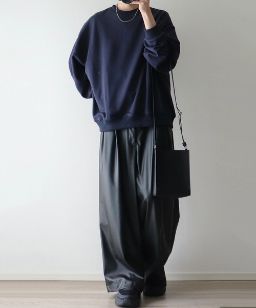 「Nilway」 スウェットカットソー SMALL ブルー メンズ