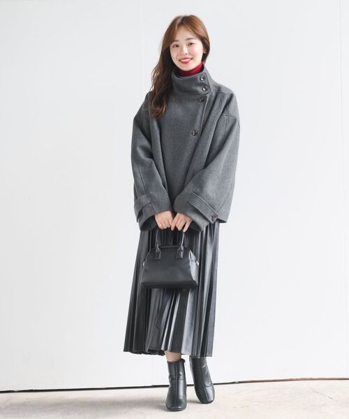 「rps」 ピーコート フリー ブラウン系その他 レディース_画像2