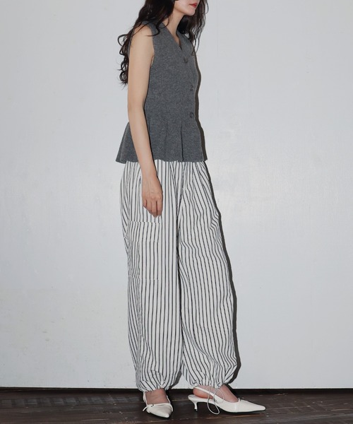 PG ストライプ カーゴパンツ レディース カーゴパンツ ストライプカーゴパンツ レディース : ZOZOTOWN Yahoo!店