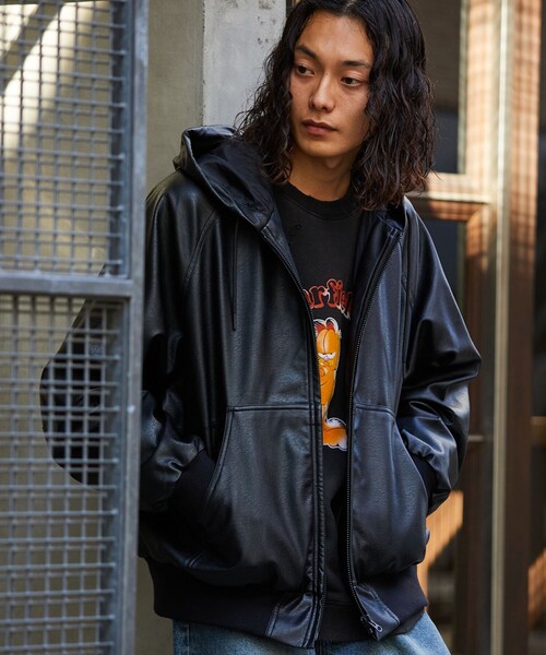 「FREAK'S STORE」 ブルゾン MEDIUM ブラック メンズ_画像5