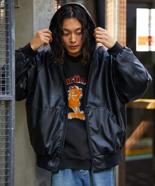 「FREAK'S STORE」 ブルゾン MEDIUM ブラック メンズ_画像7