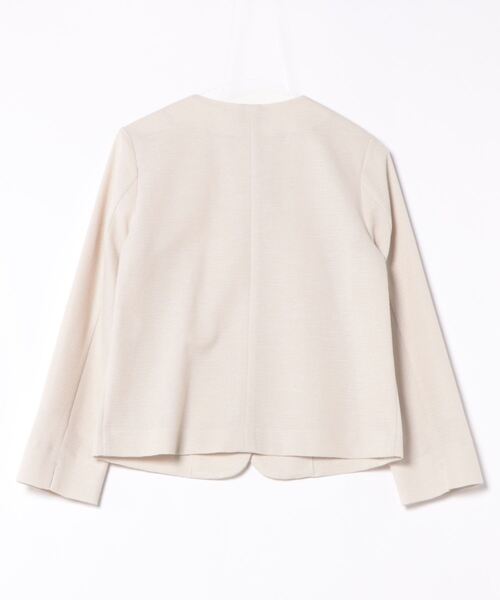 NEWYORKER 「NEWYORKER」 ノーカラージャケット 9号 ネイビー