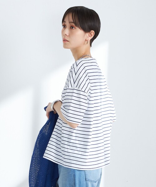 「NOLLEY'S」 半袖Tシャツ 1 オレンジ レディース